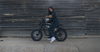 Cool Girl Sat on Electric Bike | Qiolor Ebike