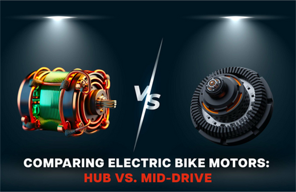 Hub-Drive vs. Mid-Drive E-Bikes:Which One Is Right for You?