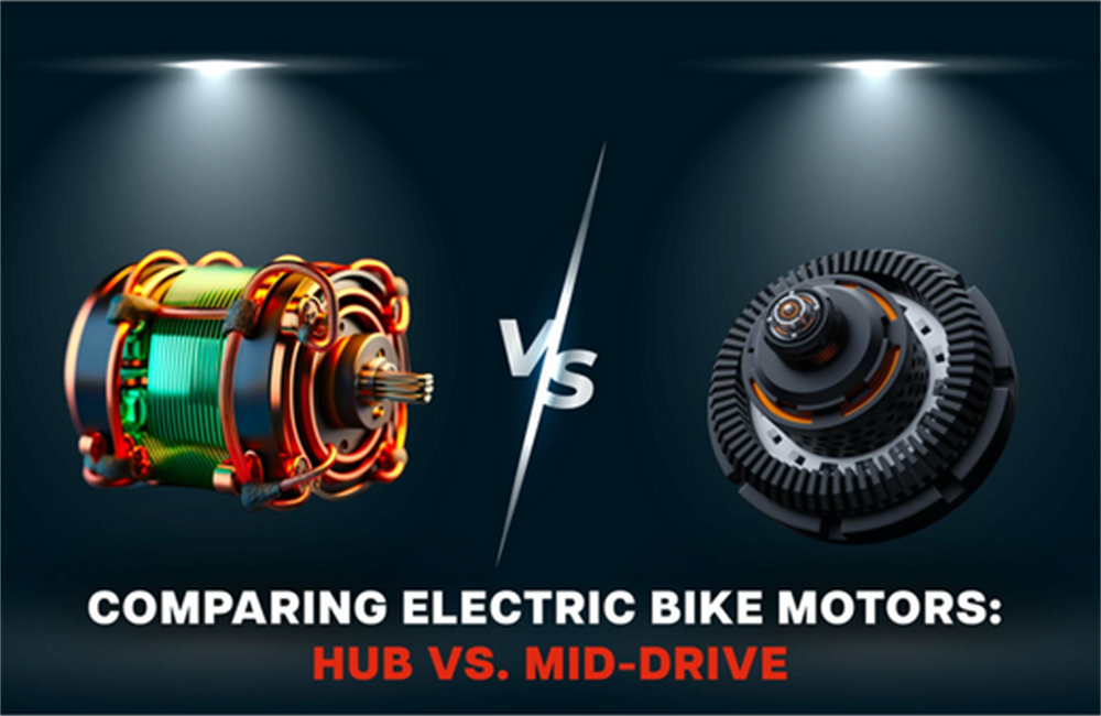 Mid hub electric bike sale