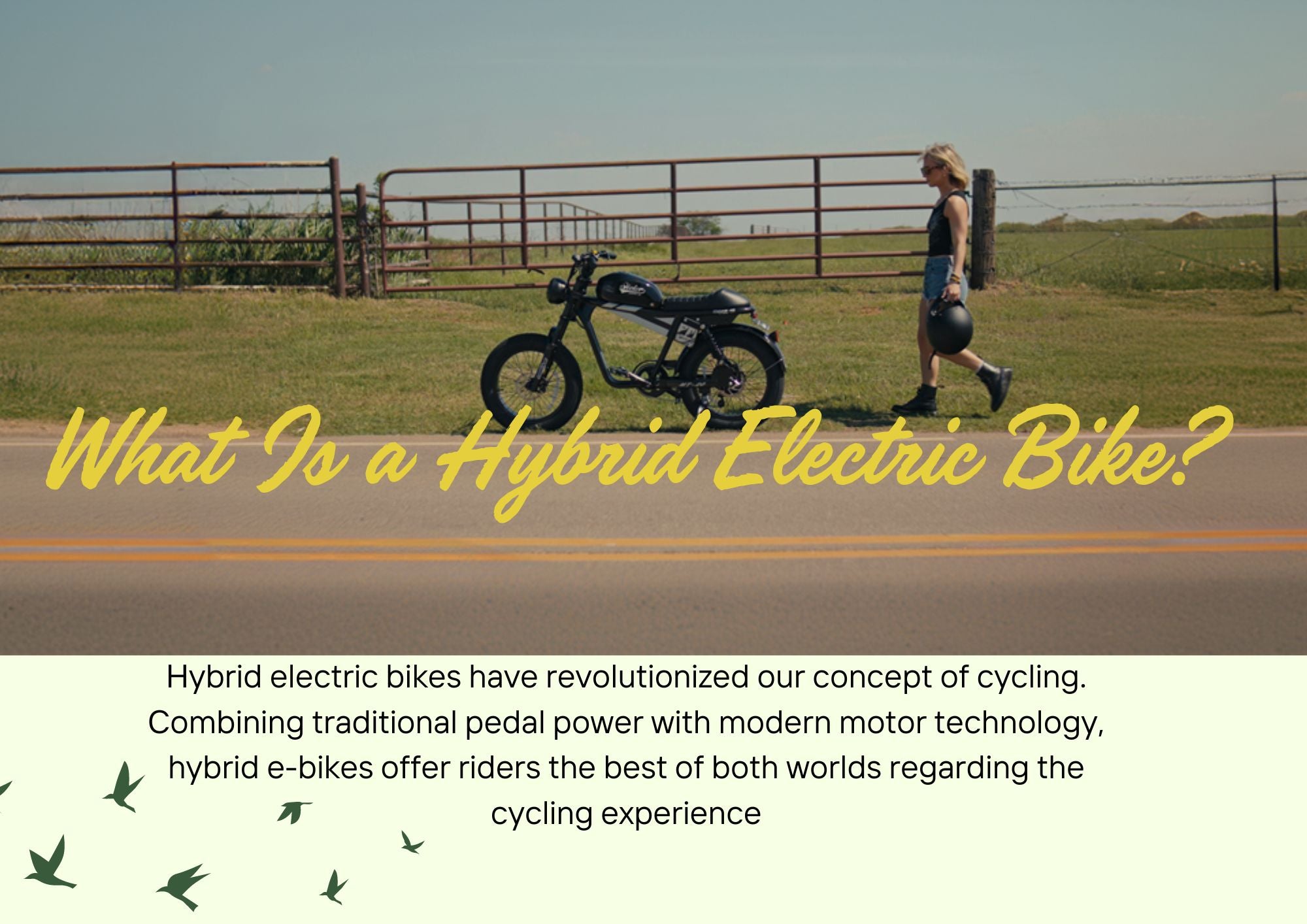 What Is a Hybrid Electric Bike?