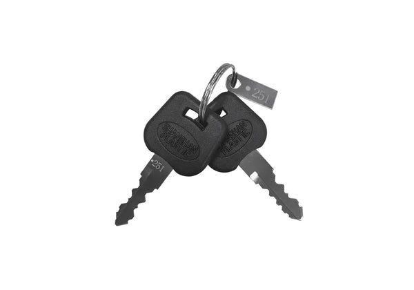 Qiolor E-bike Battery Replacement Key Set